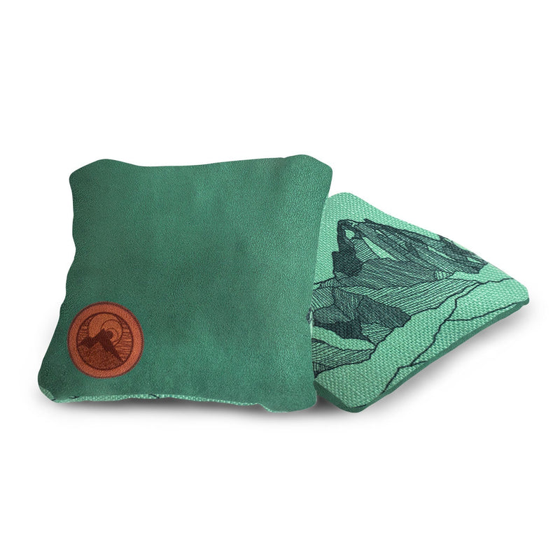 Load image into Gallery viewer, 6-in Dual-Sided Cornhole Bags | Mt. Elakai Design Collection
