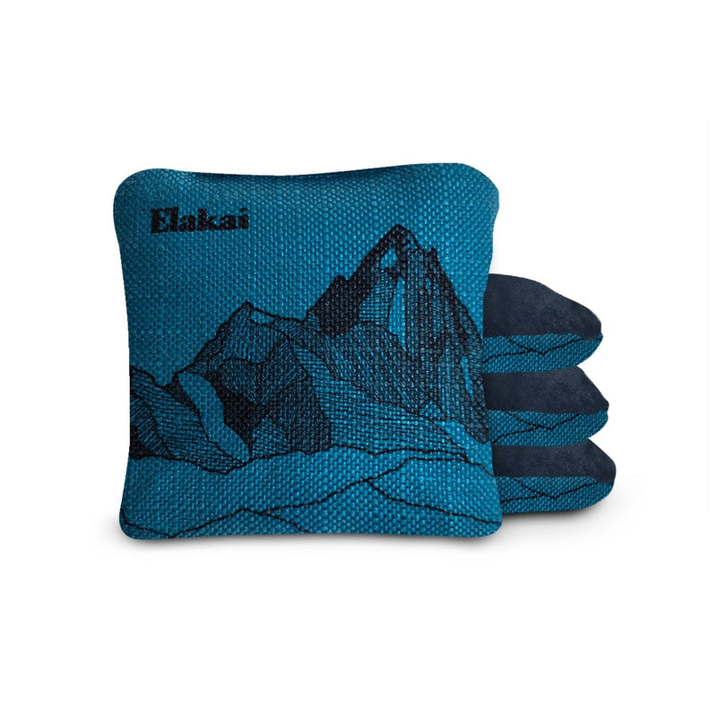 Load image into Gallery viewer, 6-in Dual-Sided Cornhole Bags | Mt. Elakai Design Collection
