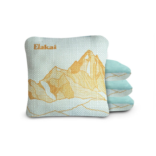 6-in Dual-Sided Cornhole Bags | Mt. Elakai Design Collection