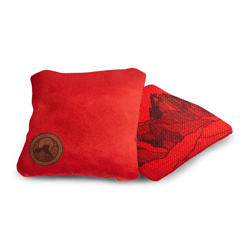 Load image into Gallery viewer, 6-in Dual-Sided Cornhole Bags | Mt. Elakai Design Collection
