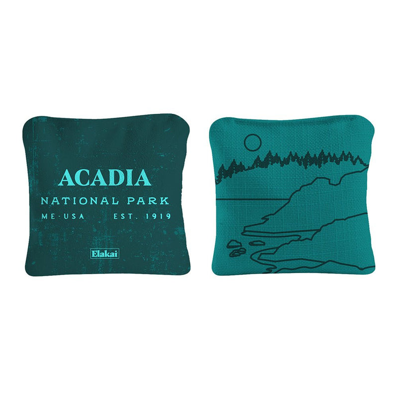 Load image into Gallery viewer, 6-in Dual-Sided Cornhole Bags | National Parks Collection
