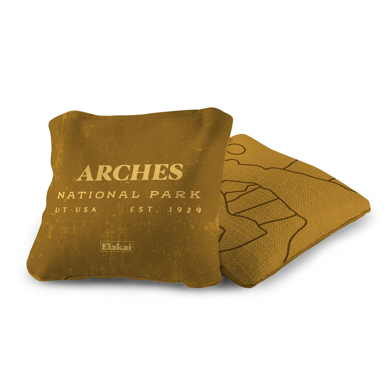 Load image into Gallery viewer, 6-in Dual-Sided Cornhole Bags | National Parks Collection
