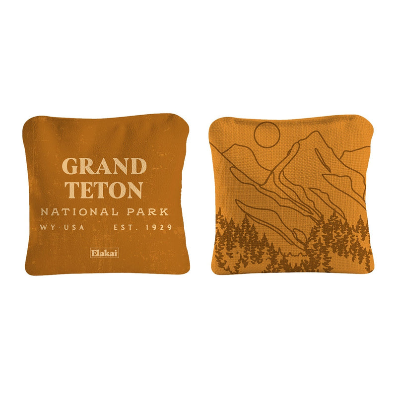 Load image into Gallery viewer, 6-in Dual-Sided Cornhole Bags | National Parks Collection
