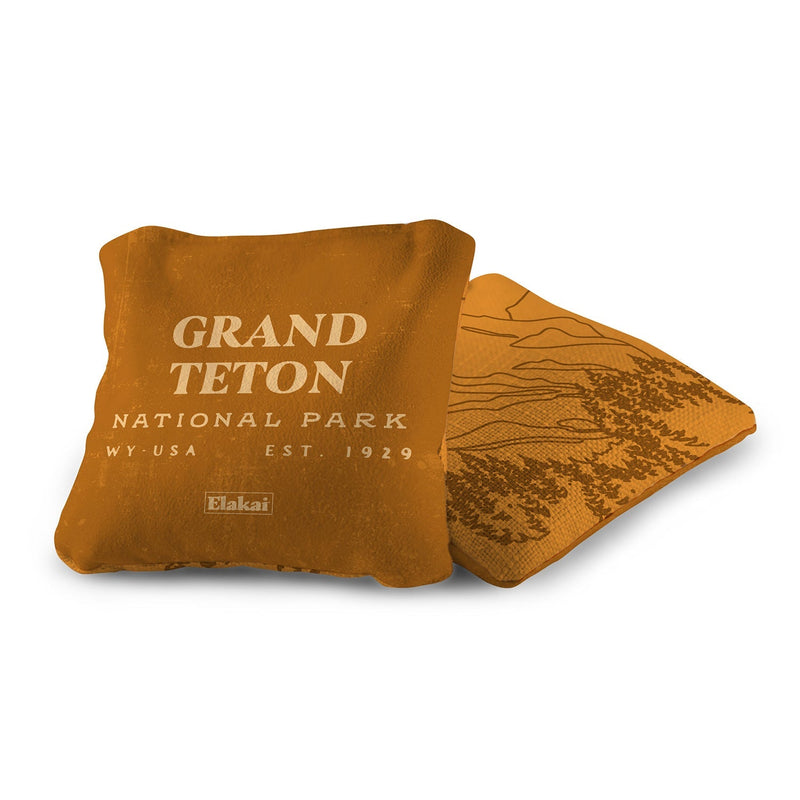Load image into Gallery viewer, 6-in Dual-Sided Cornhole Bags | National Parks Collection
