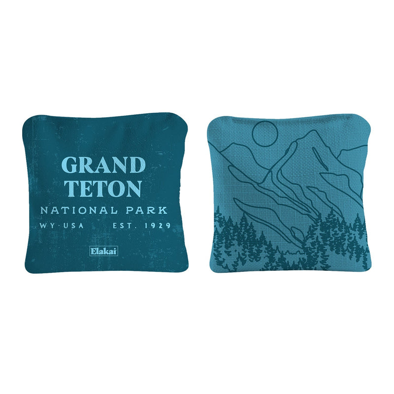 Load image into Gallery viewer, 6-in Dual-Sided Cornhole Bags | National Parks Collection
