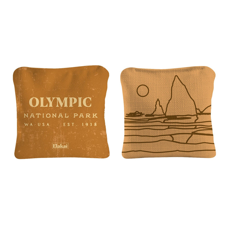 Load image into Gallery viewer, 6-in Dual-Sided Cornhole Bags | National Parks Collection
