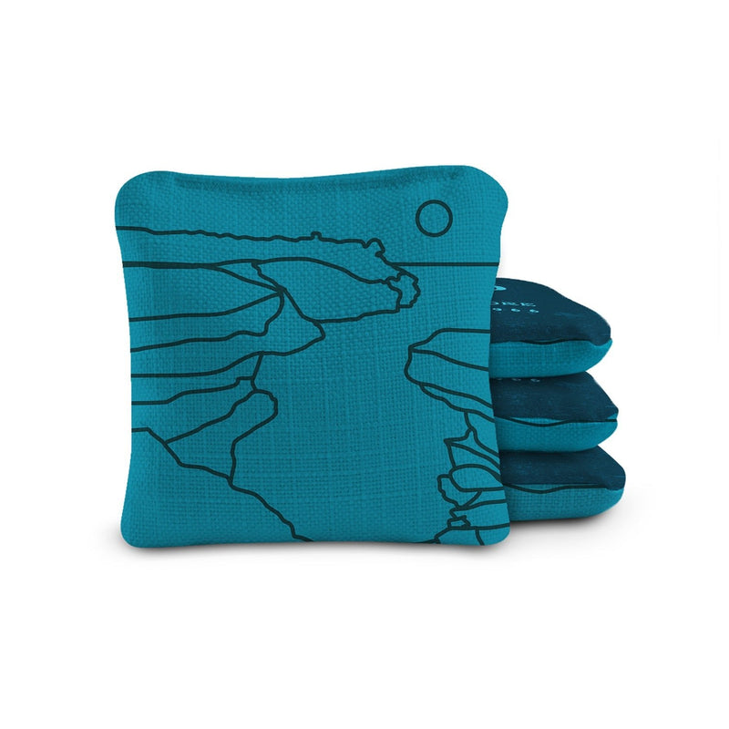 Load image into Gallery viewer, 6-in Dual-Sided Cornhole Bags | National Parks Collection
