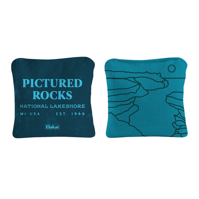 Load image into Gallery viewer, 6-in Dual-Sided Cornhole Bags | National Parks Collection

