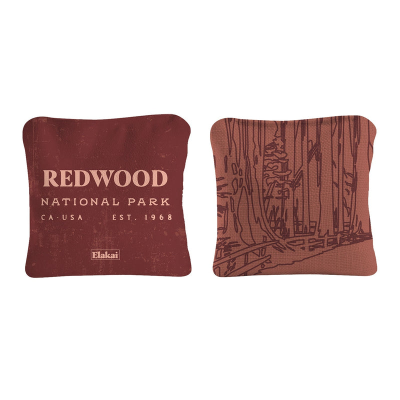 Load image into Gallery viewer, 6-in Dual-Sided Cornhole Bags | National Parks Collection

