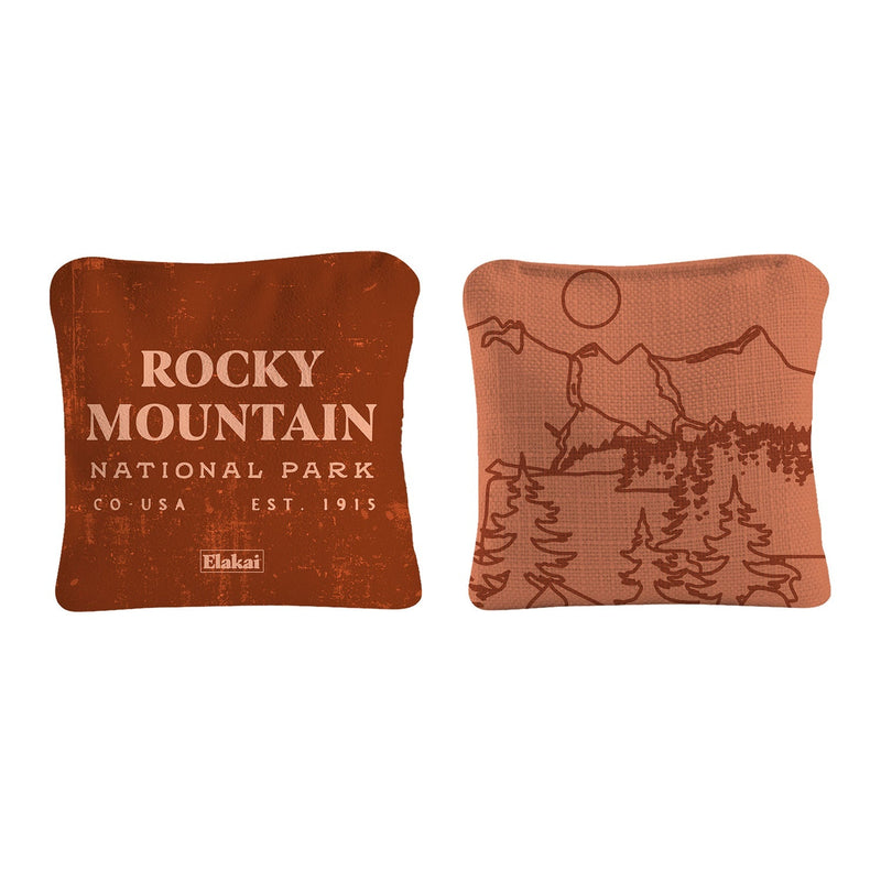 Load image into Gallery viewer, 6-in Dual-Sided Cornhole Bags | National Parks Collection
