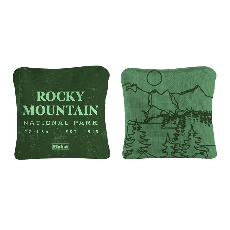 Load image into Gallery viewer, 6-in Dual-Sided Cornhole Bags | National Parks Collection
