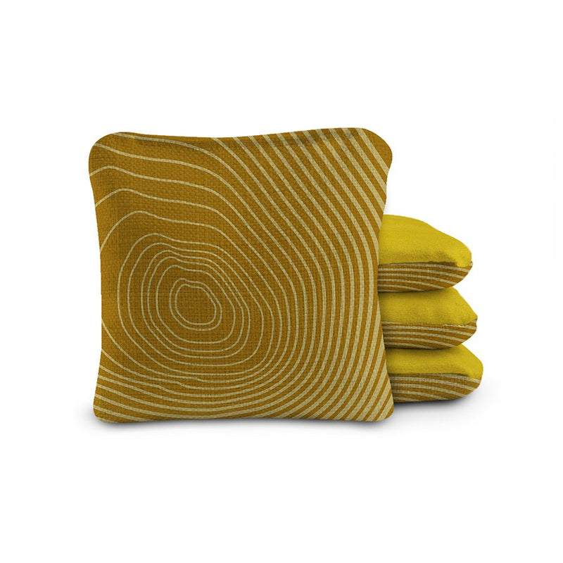 Load image into Gallery viewer, 6-in Dual-Sided Cornhole Bags | Tree Rings Collection
