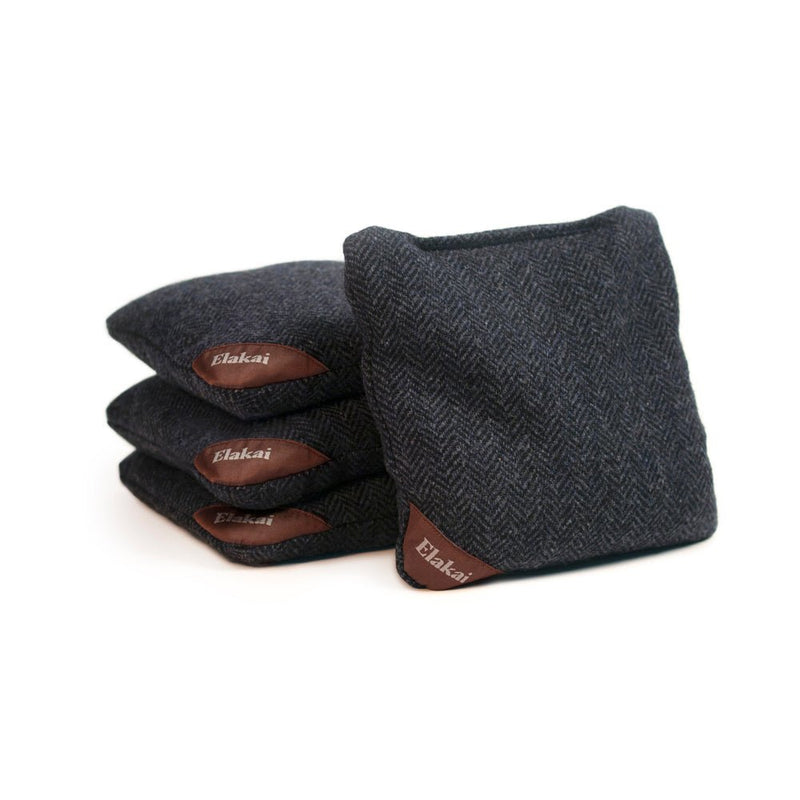 Load image into Gallery viewer, 6-in Herringbone Cornhole Bags | Premium All-Weather Collection
