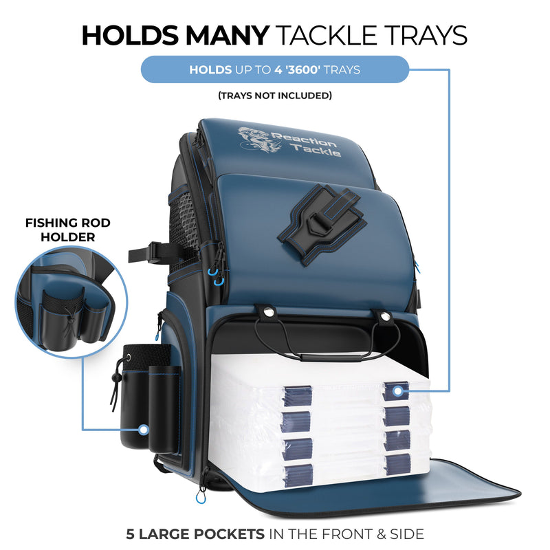Load image into Gallery viewer, Reaction Tackle Fishing Backpack
