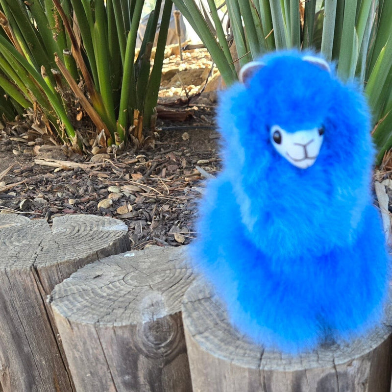 Load image into Gallery viewer, 6&quot; Standing Alpaca Fur Toy
