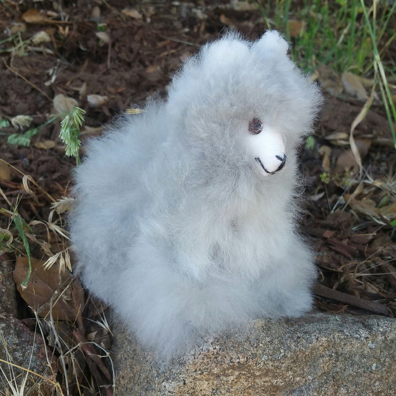 Load image into Gallery viewer, 6&quot; Standing Alpaca Fur Toy

