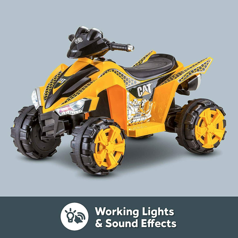 Load image into Gallery viewer, 6-Volt Caterpillar Ride-On Toy for Toddlers: Durable and Fun Single Rider for Ages 3-5
