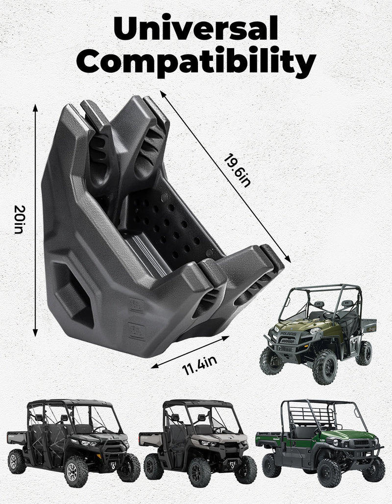 Load image into Gallery viewer, UTV Hunting Tool Holder Rack for Ranger General Can-Am Defender Pioneer

