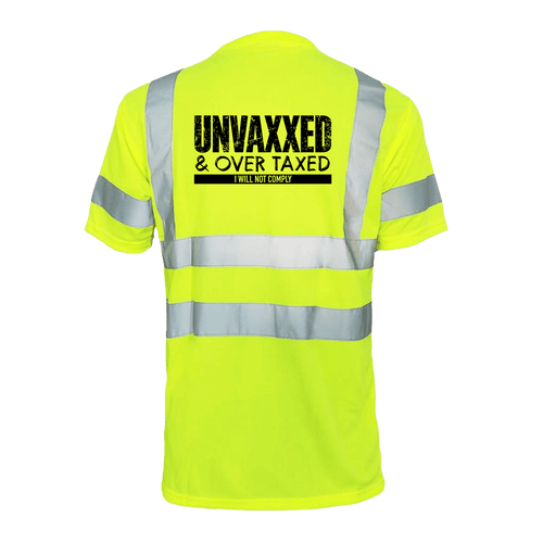 Over Taxxed - Reflective Safety T-Shirt