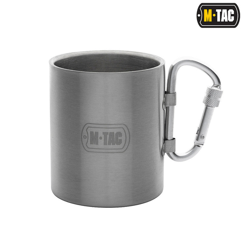 Load image into Gallery viewer, M-Tac Thermo Mug 9oz with Carabiner
