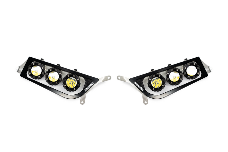 Load image into Gallery viewer, Heretic Studio Polaris 1000/XP Turbo/Turbo S Headlights
