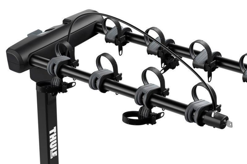 Load image into Gallery viewer, Thule Range - Hanging Hitch Bike Rack for RV/Travel Trailer (Up to 4 Bikes) - Black
