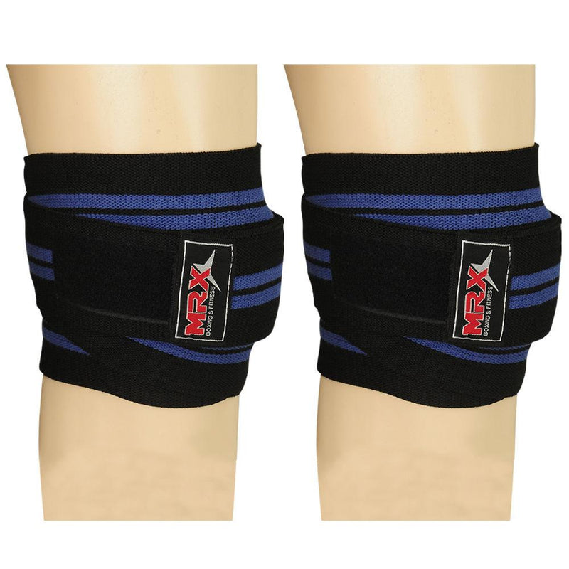 Load image into Gallery viewer, MRX Weight Lifting Knee Wraps Bodybuilding Gym Workout Lifting Wrap
