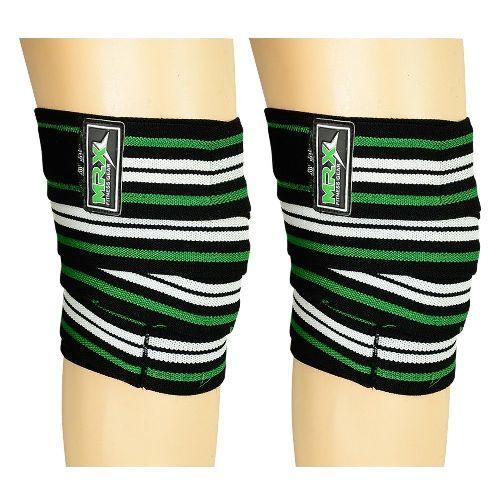 Load image into Gallery viewer, Mrx Weightlifting Knee Wraps Pro Quality Gym Workout Lifting Wrap
