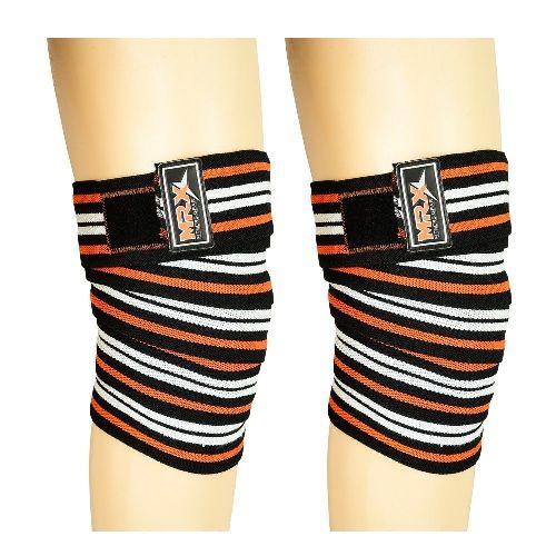Load image into Gallery viewer, Mrx Weightlifting Knee Wraps Pro Quality Gym Workout Lifting Wrap
