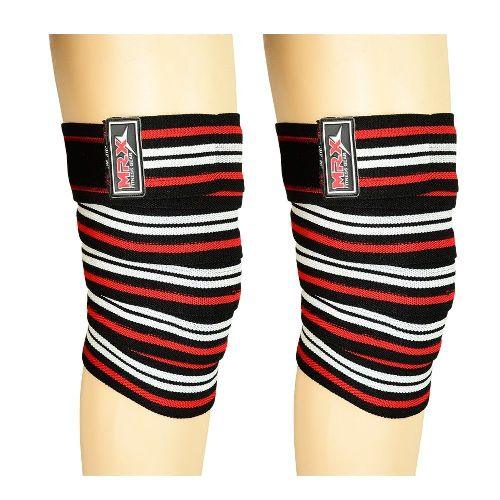 Load image into Gallery viewer, Mrx Weightlifting Knee Wraps Pro Quality Gym Workout Lifting Wrap
