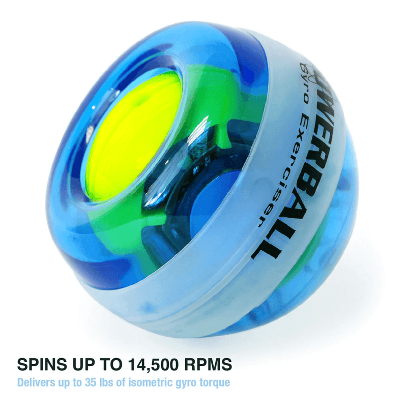 Load image into Gallery viewer, DFX Powerball Blue Gyro Exerciser
