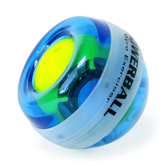 DFX Powerball Blue Gyro Exerciser with Powerdock
