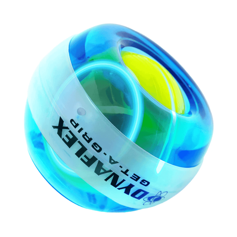 Load image into Gallery viewer, DFX Powerball Blue Gyro Exerciser with Powerdock
