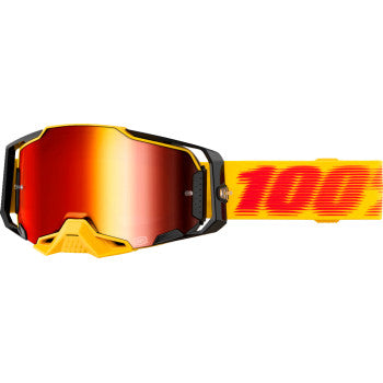 100% Armega Goggle - Tetsu - Red Mirror Lens 50005-00042