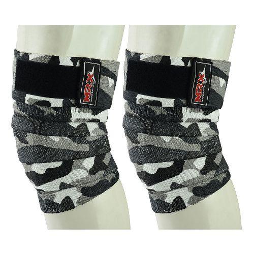Load image into Gallery viewer, MRX Weightlifting Knee Wraps Gym Workout Lifting Wrap Camo Style Unisex
