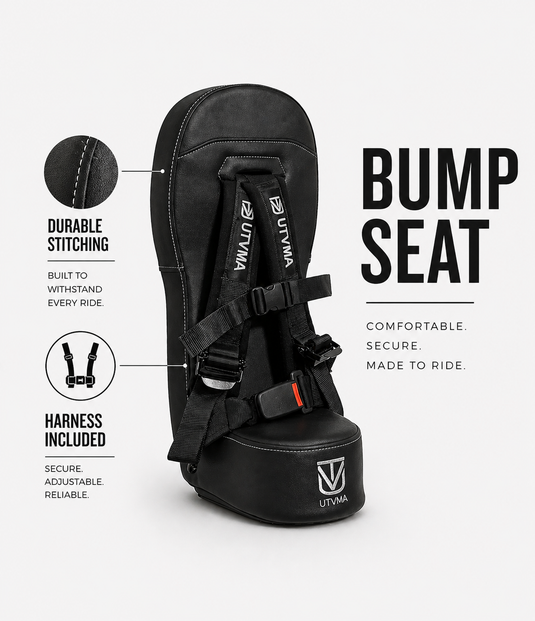 Maverick X3/Maverick X3 MAX Front/Rear Bump Seat (2017+)