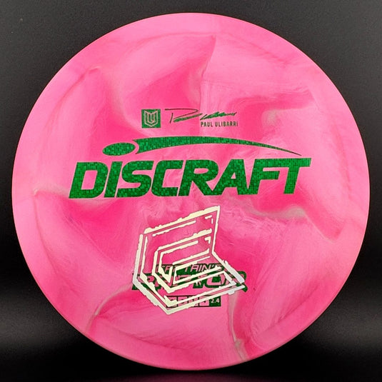 ESP Swirl Captain's Raptor - Misprint - Paul Ulibarri Stamp