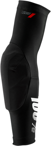 100% Teratec Elbow Guards - Black - Large 70002-00003