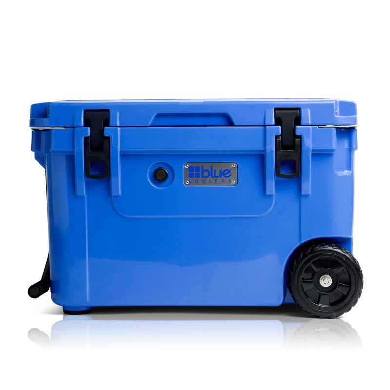 Load image into Gallery viewer, 60 Quart Ice Vault Roto-Molded Cooler with Wheels
