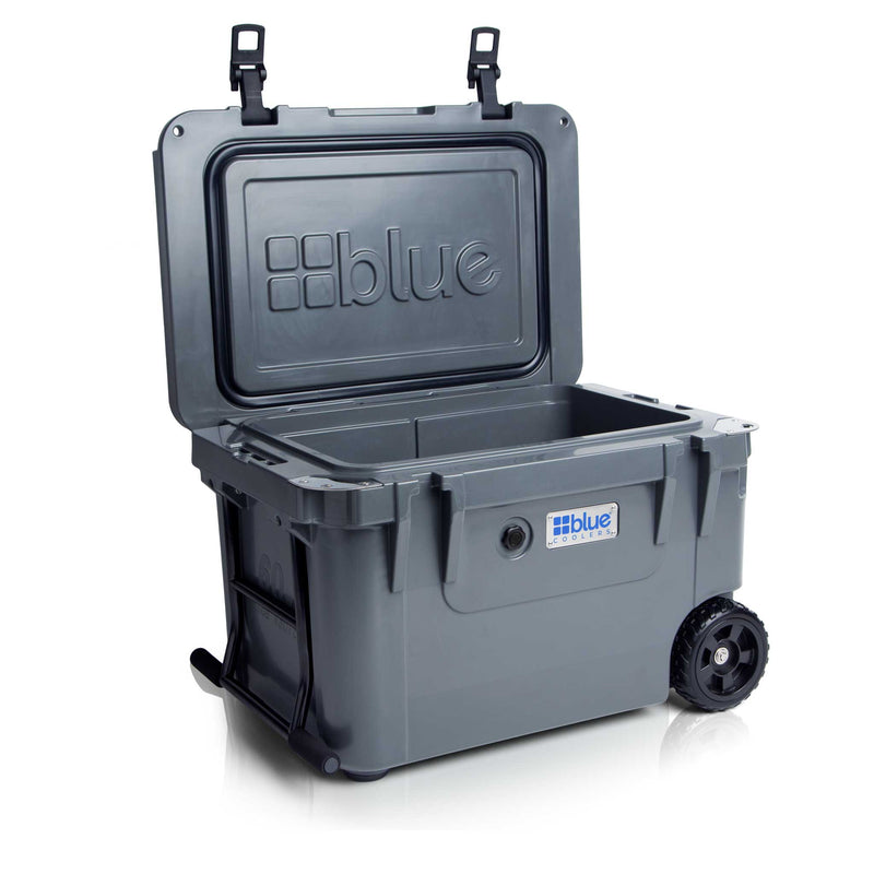 Load image into Gallery viewer, 60 Quart Ice Vault Roto-Molded Cooler with Wheels
