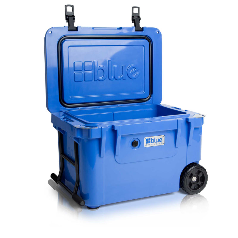 Load image into Gallery viewer, 60 Quart Ice Vault Roto-Molded Cooler with Wheels
