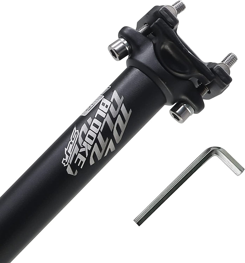 Load image into Gallery viewer, Bike Seat Post Alumium Alloy Adjustable 25.4/27.2 x 400mm
