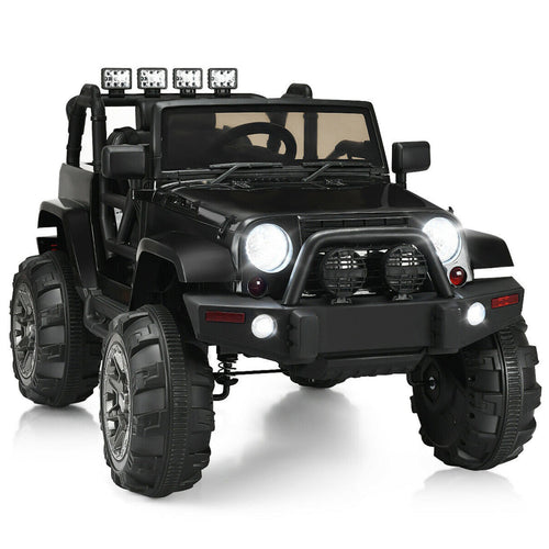 12V Electric Kids Ride-On Car Truck with Parental Remote Control