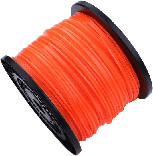 .095-Inch Square Grass Trimmer Line 3 Pound for Echo SRM235 SRM230 Stihl FS56RC FS55R Husqvarna 128LD Ryobi RY253SS String Trimmer