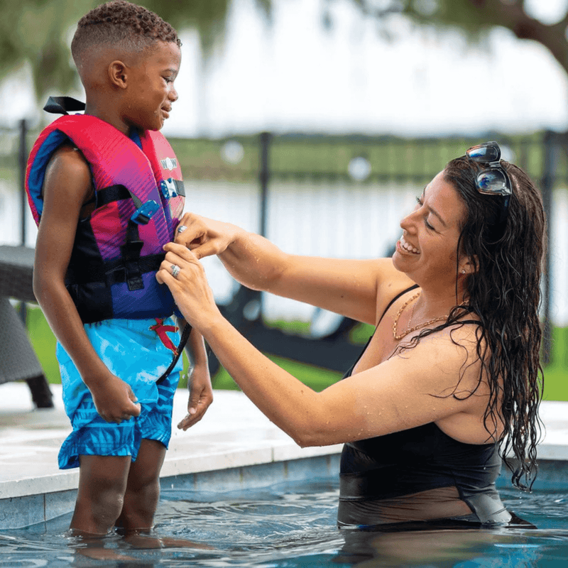 Load image into Gallery viewer, WOW Watersports Vis-Wave Child Life Vest
