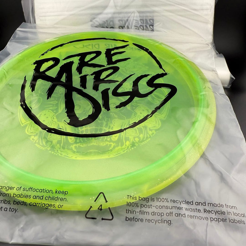 Load image into Gallery viewer, Clear Disc Storage Bags *100% Recycled - 2mil 9"x9" - RAD!
