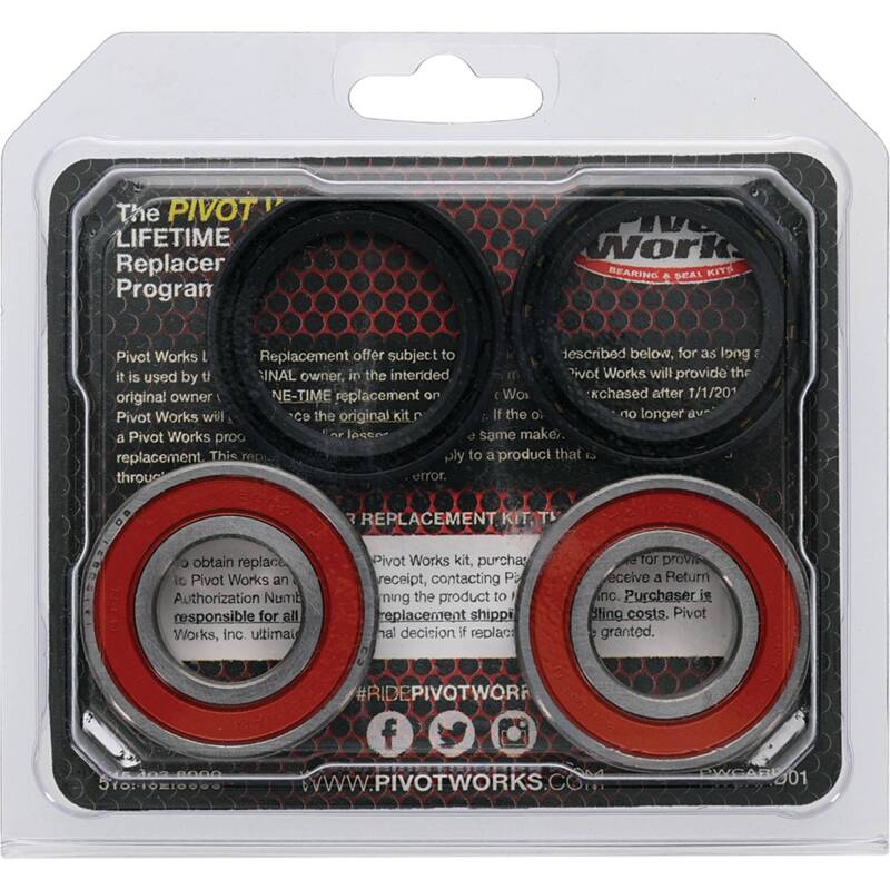 Load image into Gallery viewer, Pivot Works Aprilia, Kawasaki, Triumph Wheel Bearing Kit Premium Bearings
