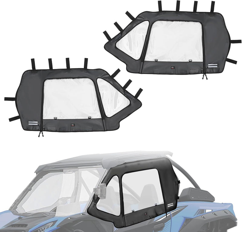 Load image into Gallery viewer, Soft Upper Doors for 2020+ Kawasaki Teryx 1000 (2024 Upgraded Version)
