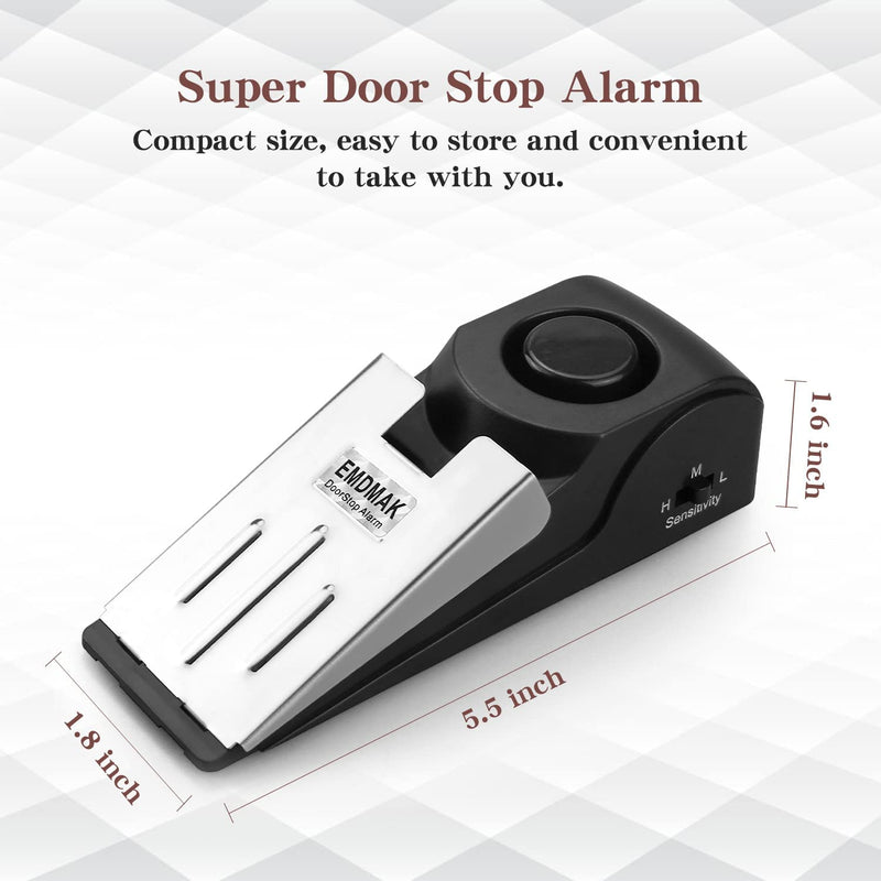 Load image into Gallery viewer, Watch Dog - Door Stop Security Alarm Wedge

