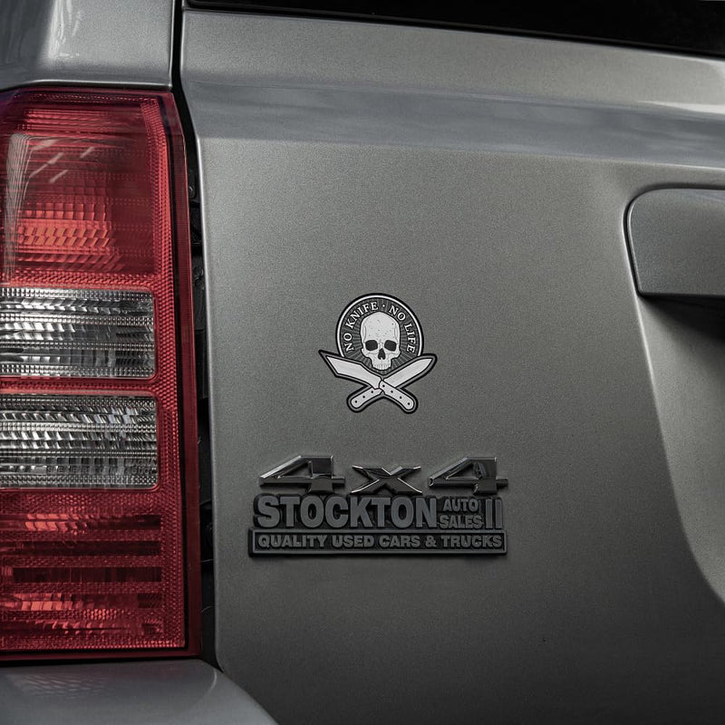 Load image into Gallery viewer, M-Tac Bumper Sticker No Knife No Life
